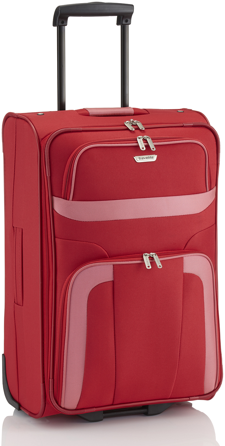 

Чемодан Travelite ORLANDO/Red на 2 колесах M (58л,3,6кг) (41x63x25см) TL098488-9