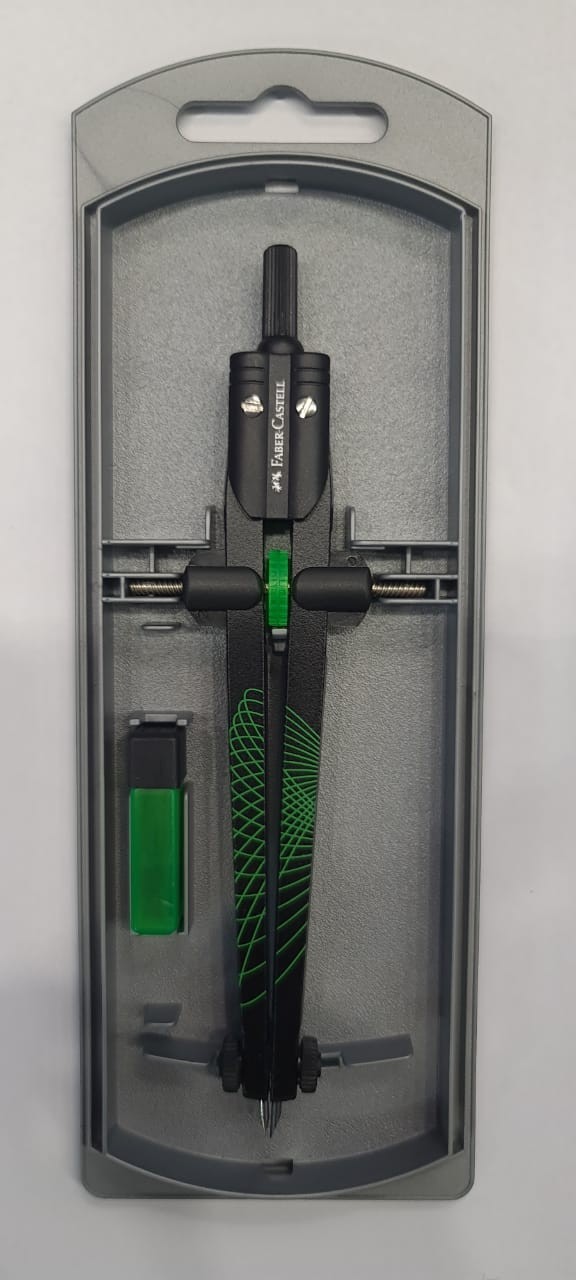 

Циркуль Faber-Castell Quick Twister green, диаметр 340 мм