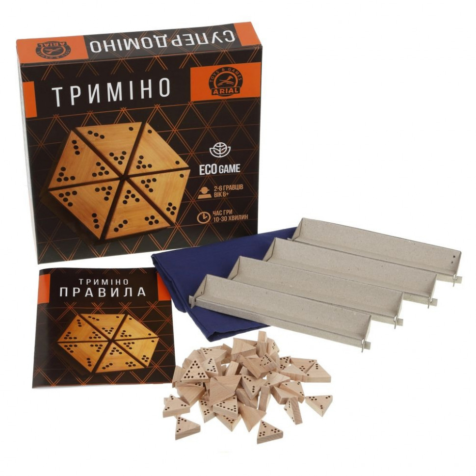 

Настольная игра "Тримино Супердомино" Arial 910138