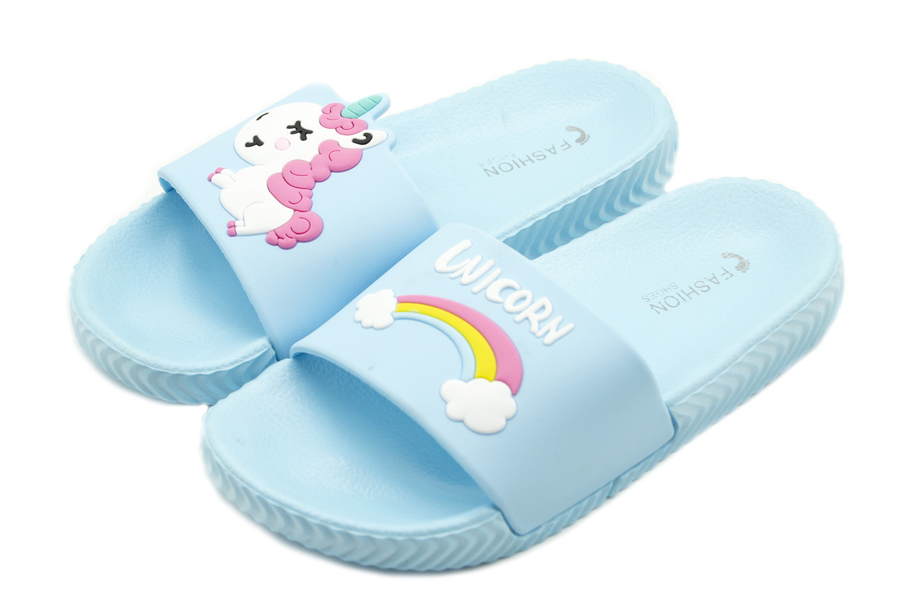 

Шлепанцы Plazzo 35 (22 см) Голубой (Unicorn l-blue 35 (22 см))