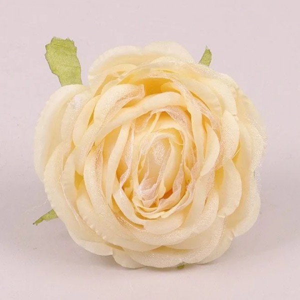 

Головка Розы персиковая Flora 23589