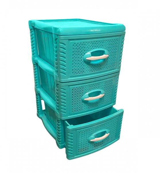 

Комод 3х-ярусный Консенсус MCS-BK074-3 Бирюза