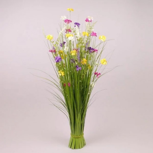 

Композиция декоративная Трава с цветами Flora 102 см. 72902