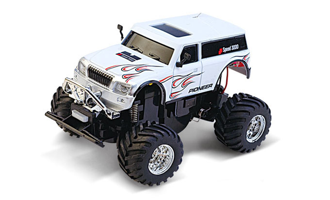 

Машинка на р/у (радиоуправлении) джип 1:58 Great Wall Toys 2207, белый (GWT2207-1)