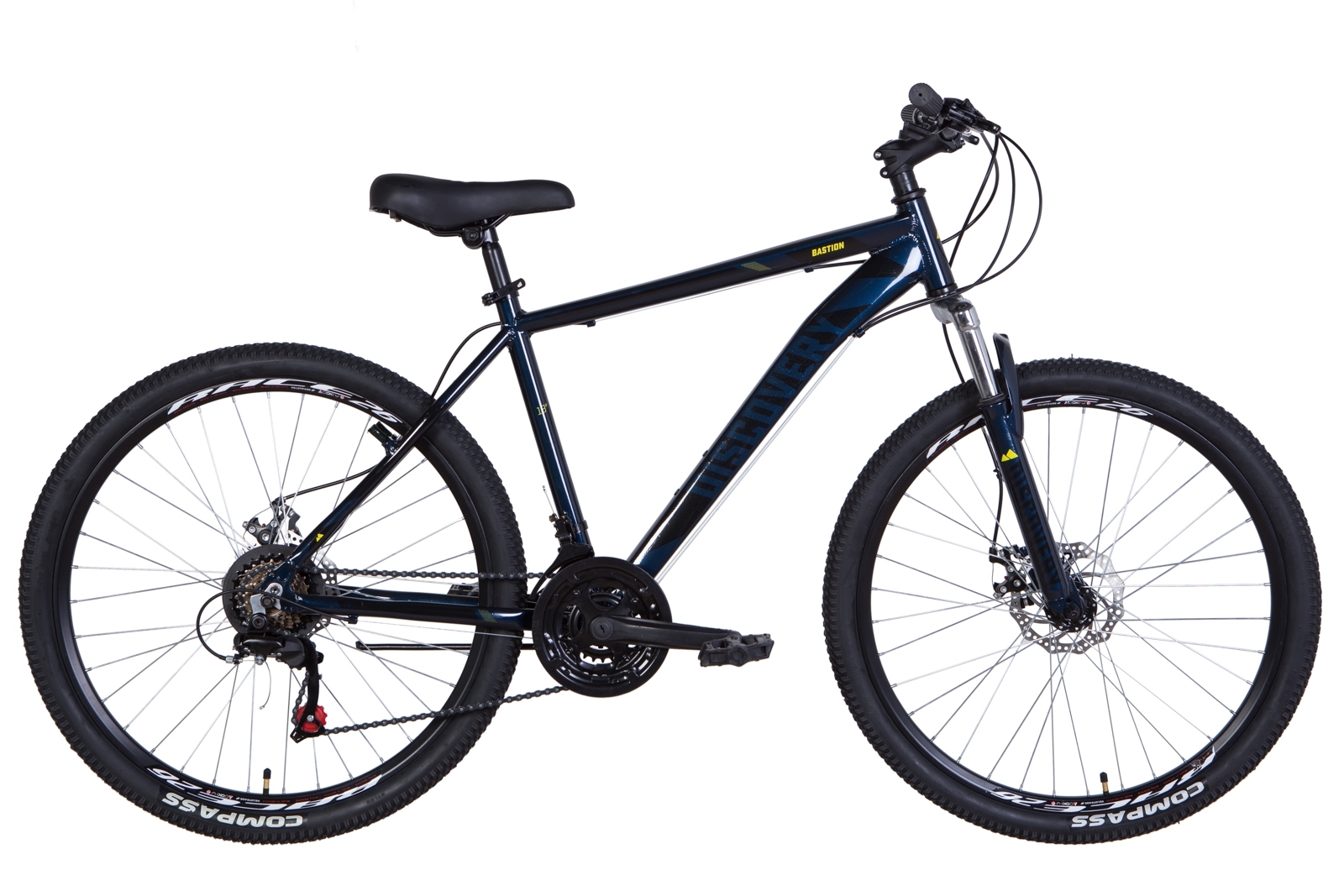 

Велосипед 26" Discovery BASTION DD 13" сине-черный 2021