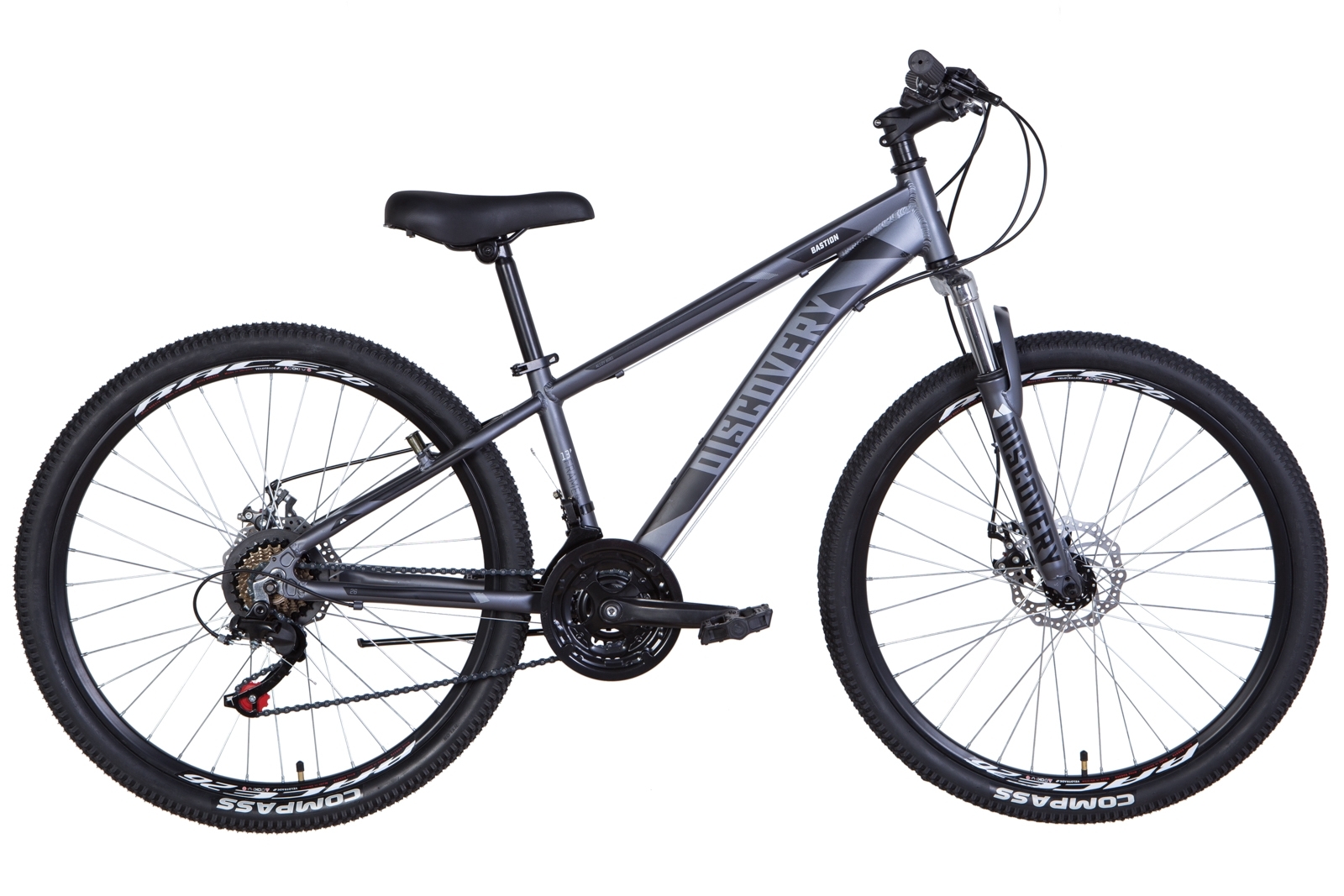 

Велосипед 26" Discovery BASTION DD 18" серо-черный (м) 2021