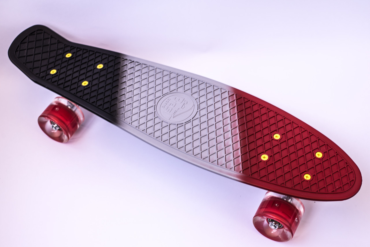 

Скейт Пенни Борд BesT board чёрно-красный C40309