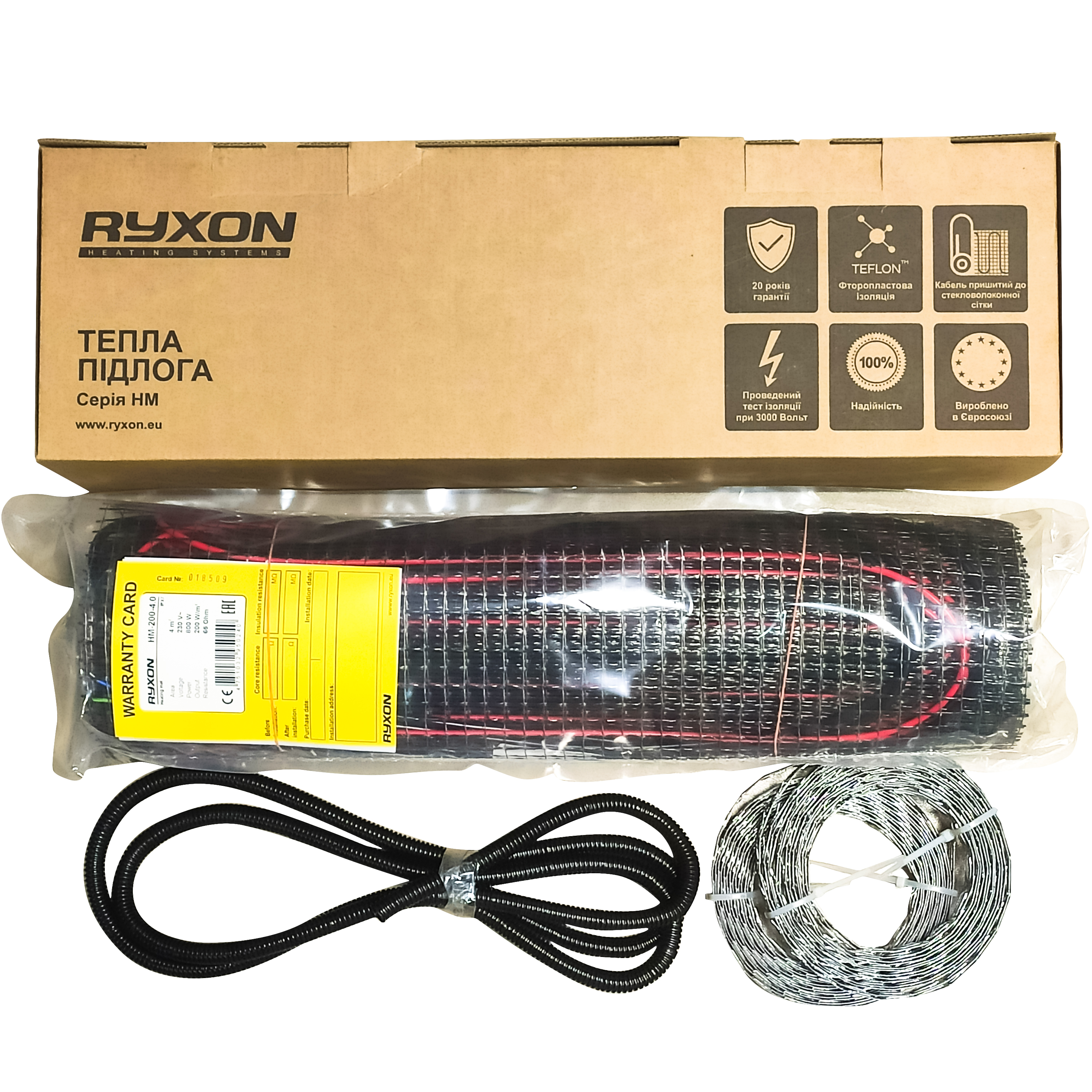 

Нагревательный мат Ryxon HМ-1800 Вт-9,0 м2