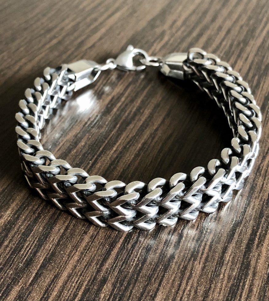 

Браслет Primo Double Bali металлический плетенный - Silver Primo серебряный