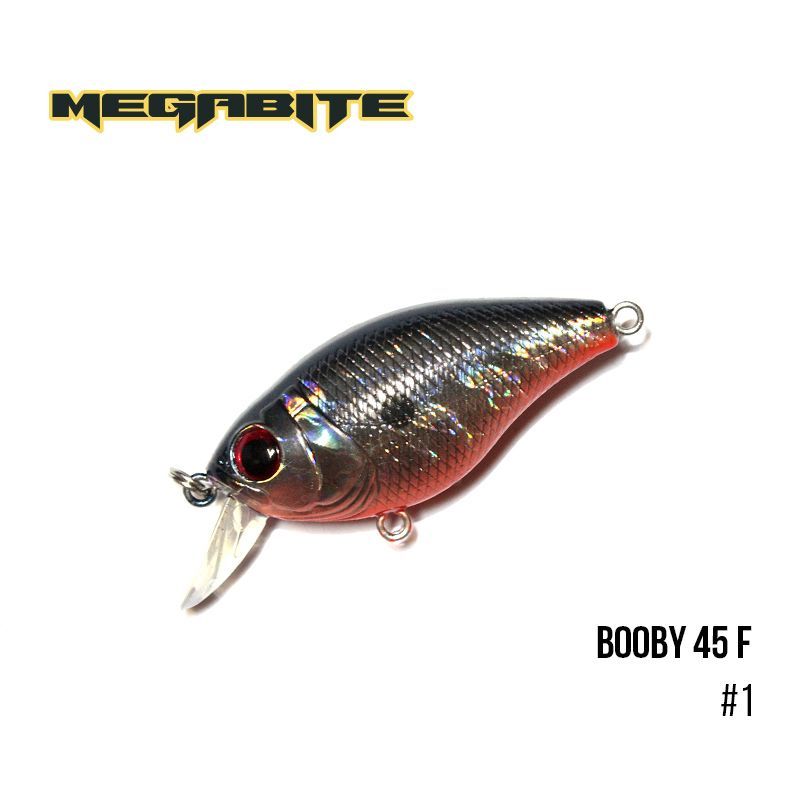 

Воблер Megabite Booby 45 F (45 мм, 6,7 гр, 0.5 m) (1)