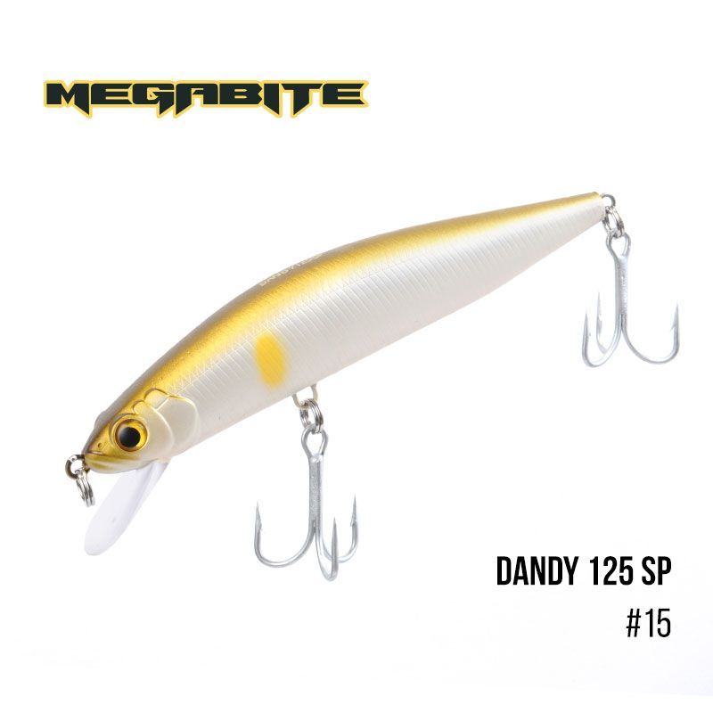 

Воблер Megabite Dandy 125 SP (125 мм, 28,2 гр, 1,2 m) (15)