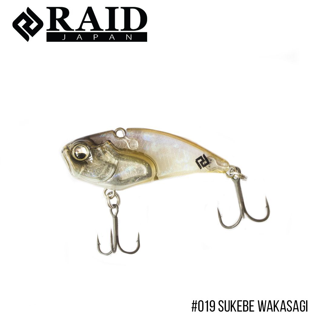 

Воблер Raid Level Vib Boost (38mm, 5g) (019 Sukebe Wakasagi)