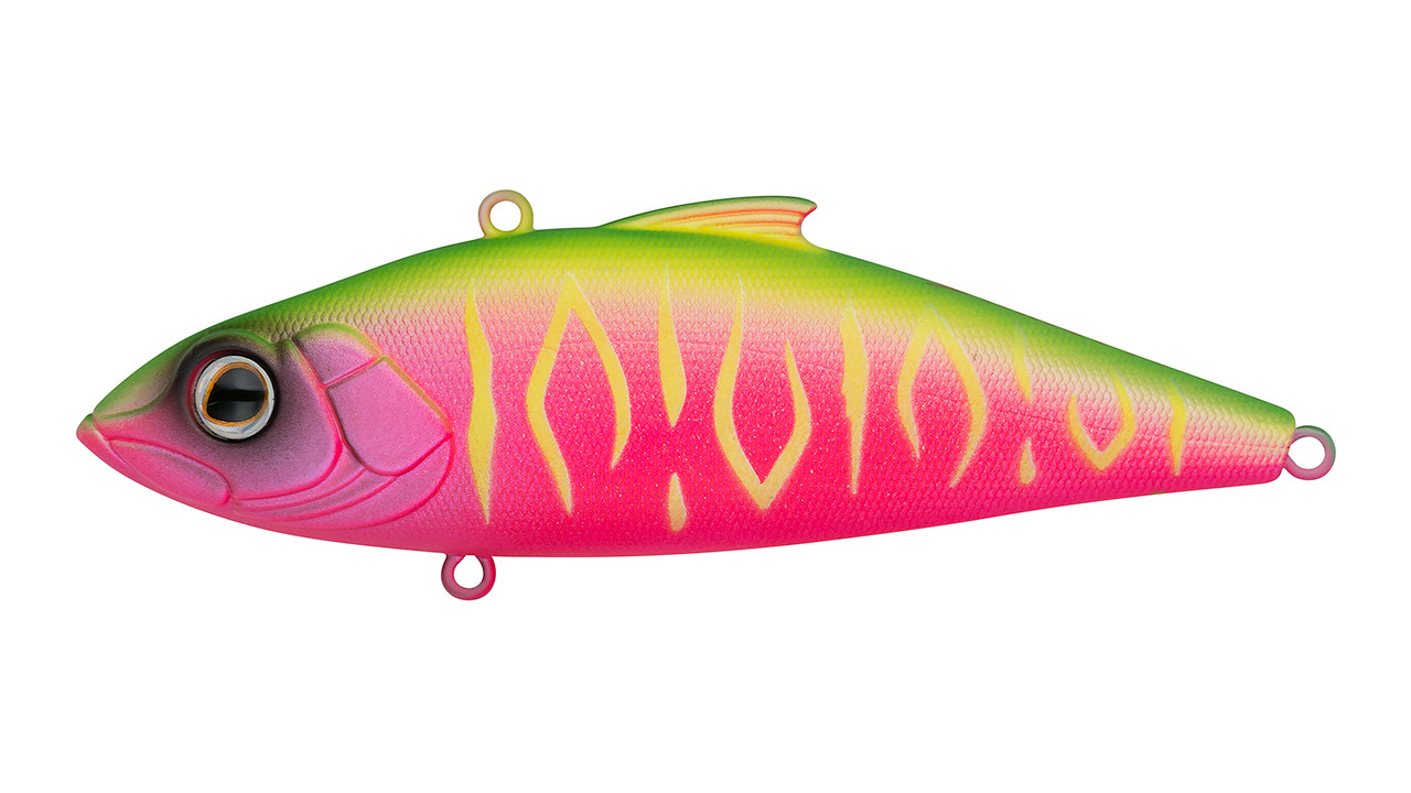 

Воблер Раттлин Strike Pro Euro Vibe Floater 80, 80 мм, 15 гр, Тонущий, цвет: A230S Watermelon Mat T (128592)