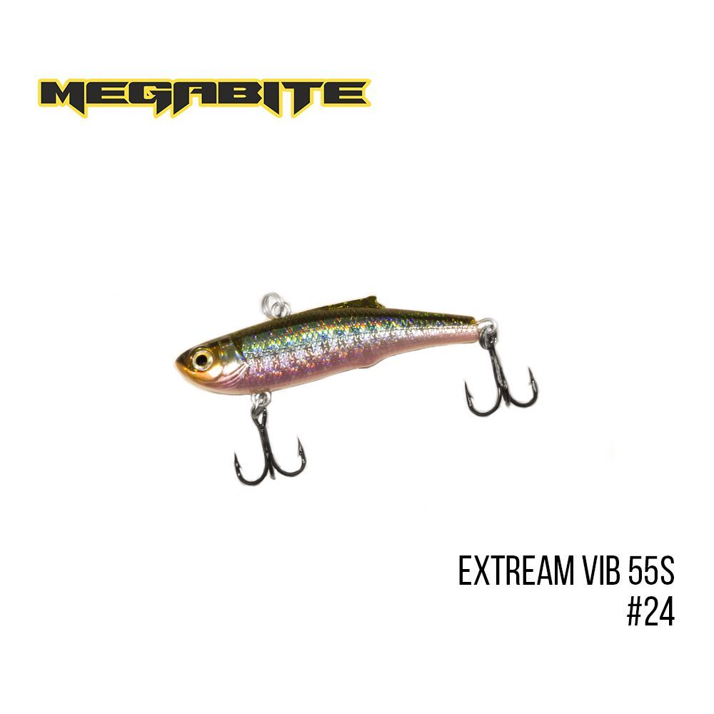 

Воблер Megabite Extream VIB 55 S (55 mm, 6 g, 4 m) (24)