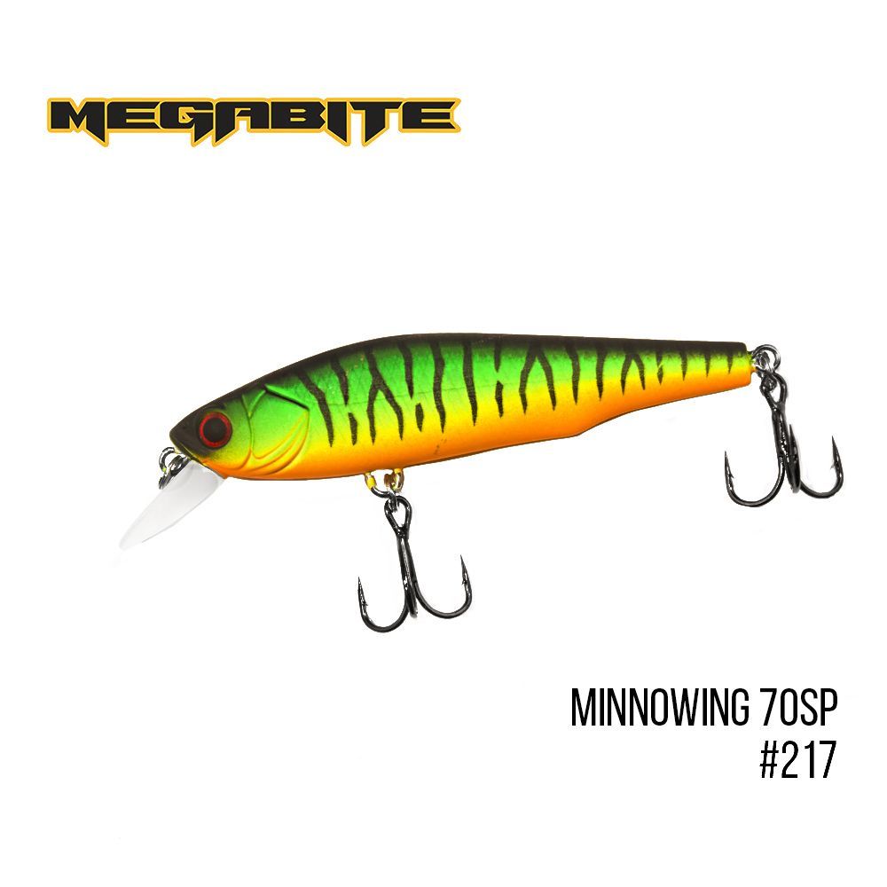 

Воблер Megabite Minnowing 70 SP (70 mm, 6.5 g, 1 m) (217)