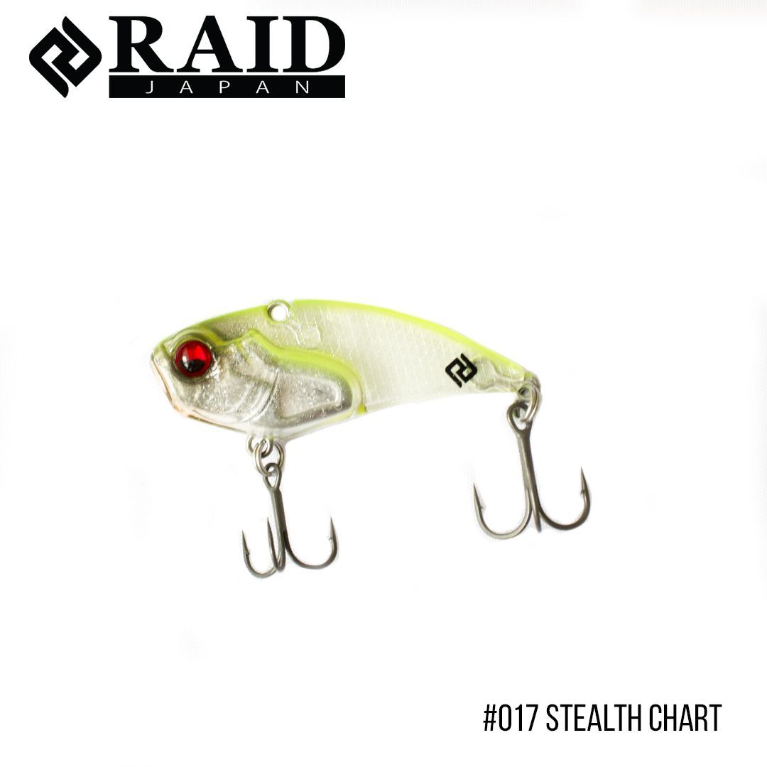 

Воблер Raid Level Vib Boost (38mm, 5g) (017 Stealth Chart)