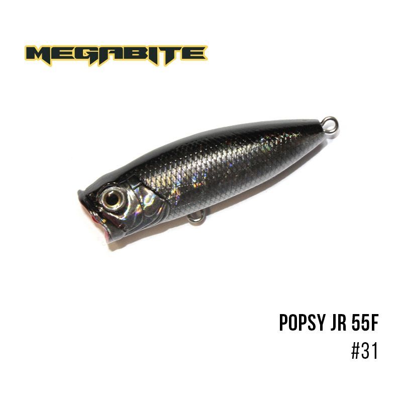 

Воблер Megabite Popsy Jr 55 F (55 мм, 7,7 гр) (31)