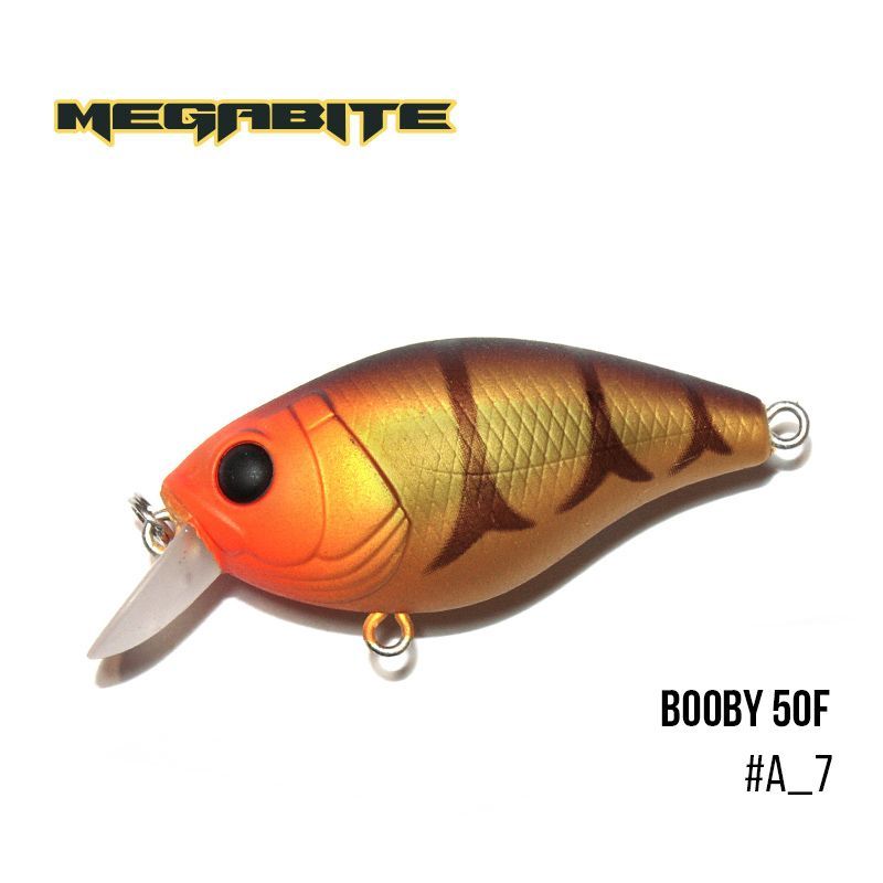 

Воблер Megabite Booby 50 F (50 мм, 9,4 гр, 0.7 m) (7)