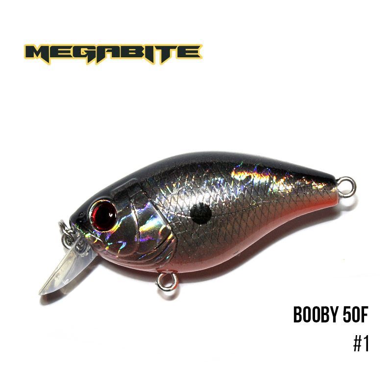 

Воблер Megabite Booby 50 F (50 мм, 9,4 гр, 0.7 m) (1)