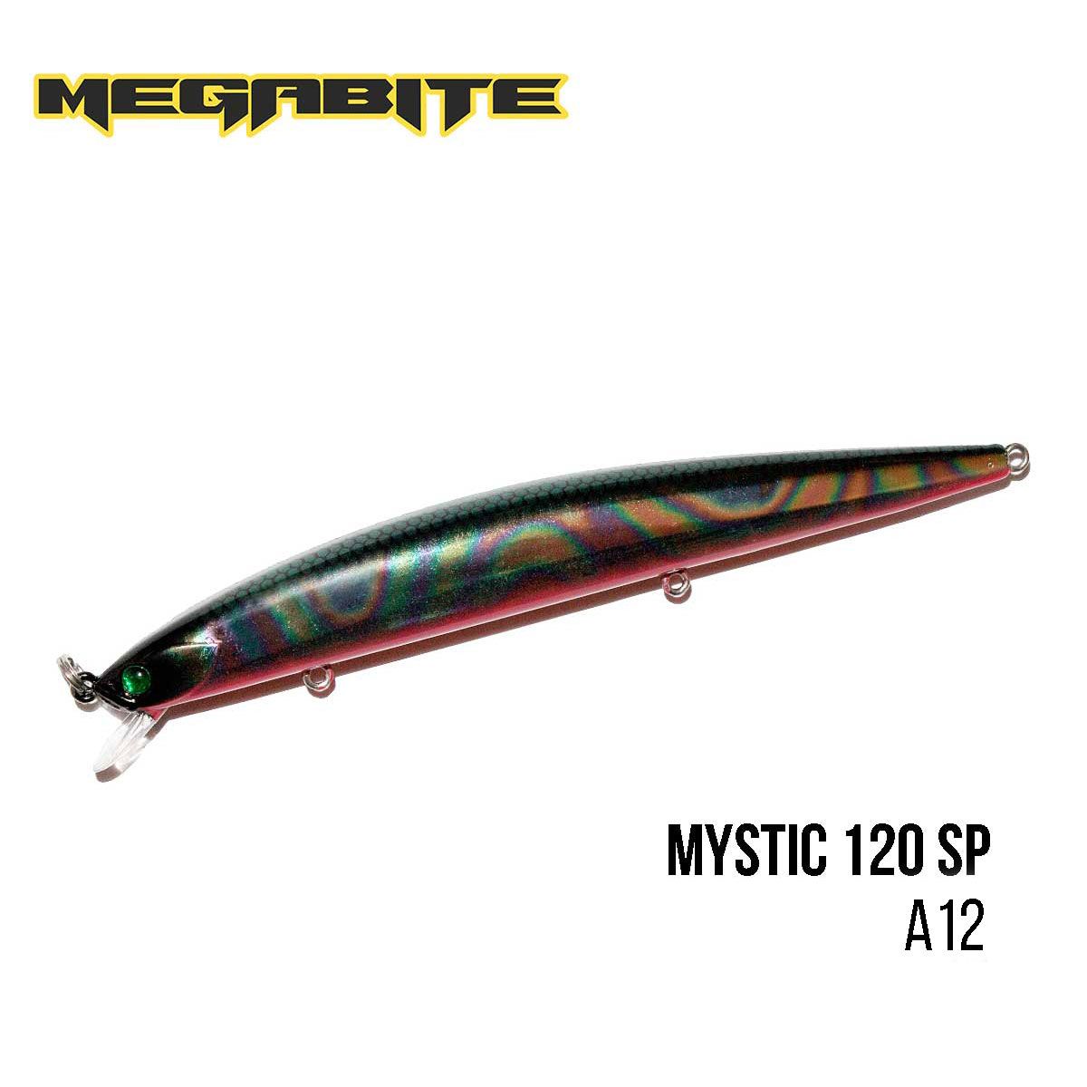 

Воблер Megabite Mystic 120 SP (120 мм, 14,8 гр, 0,5 m) (A_12)