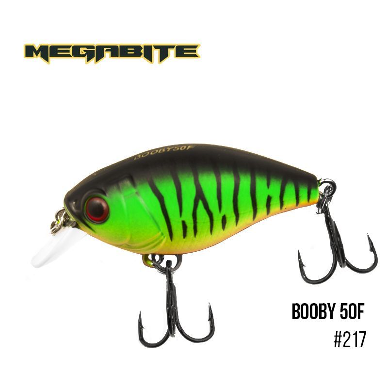 

Воблер Megabite Booby 50 F (50 мм, 9,4 гр, 0.7 m) (217)