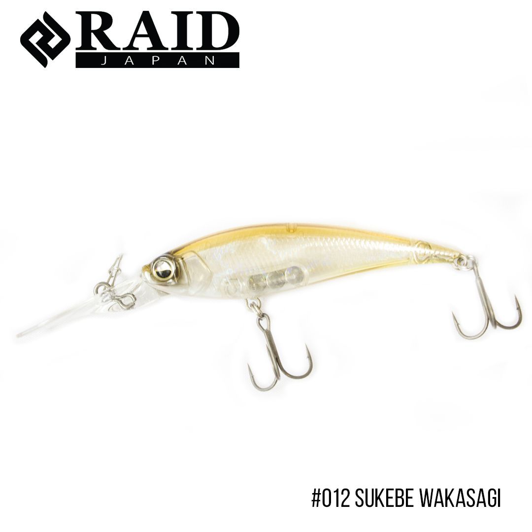 

Воблер Raid Level Shad Sprinter 68MR (68mm, 5.6g) (012 Sukebe Wakasagi)