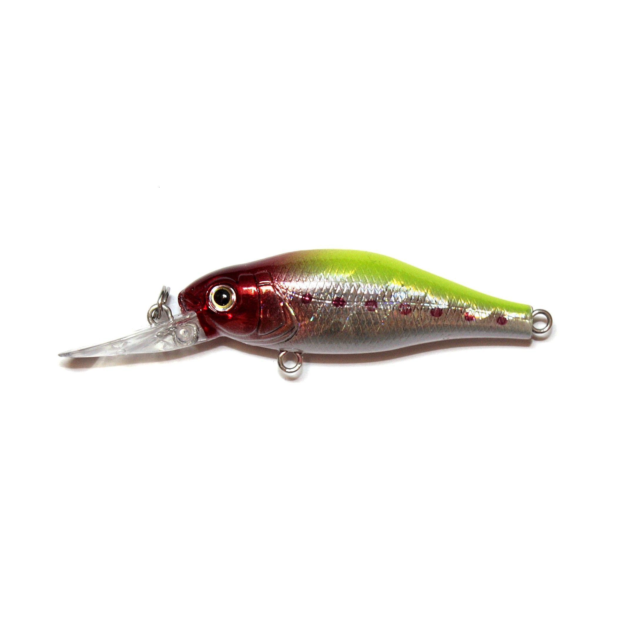 

Воблер Megabite Bite 50 F (50 мм, 4,3 гр, 1,5 m) (A_17)