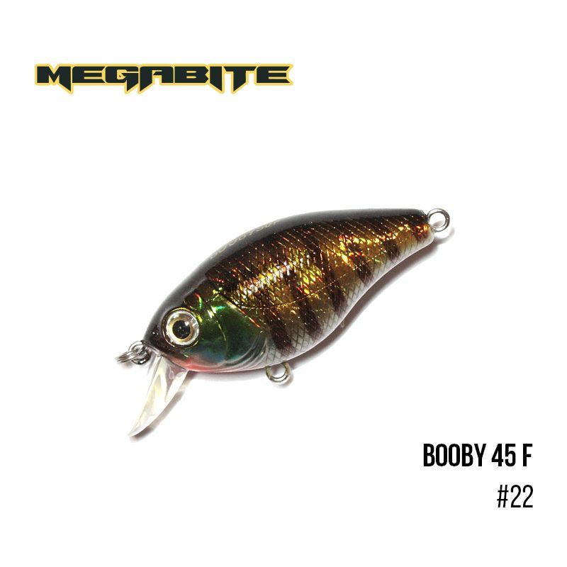 

Воблер Megabite Booby 45 F (45 мм, 6,7 гр, 0.5 m) (22)