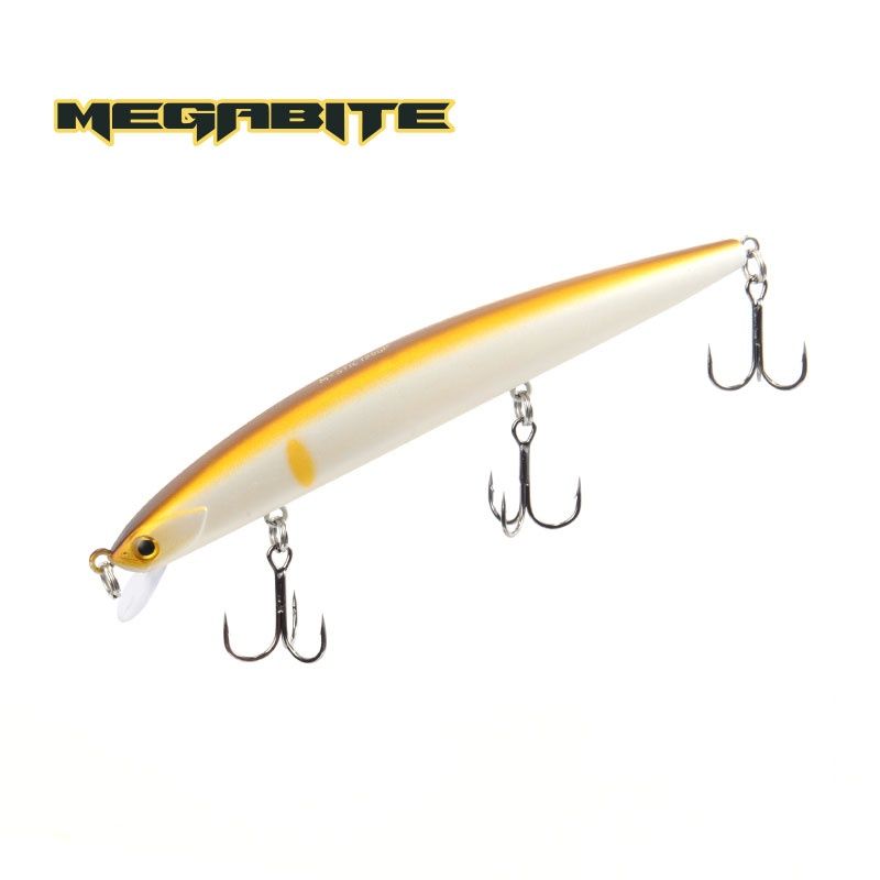 

Воблер Megabite Mystic 130 SP (130 мм, 18,4 гр, 0,5 m) (A_19)