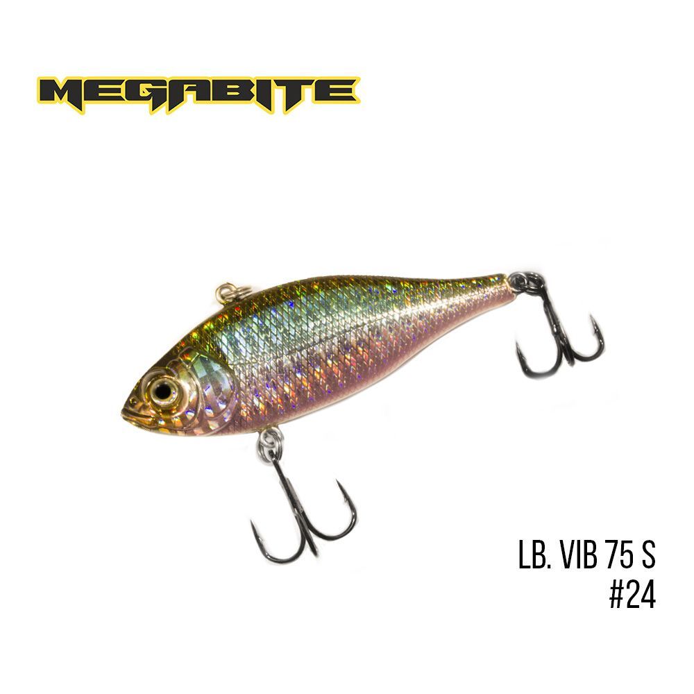 

Воблер Megabite LB VIB 75 S Sinking (75 mm, 21 g, 8 m) (24)