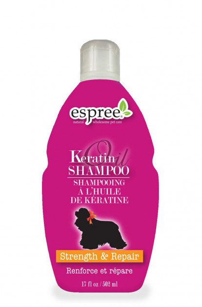 

Шампунь с кератиновым маслом укрепление и восстановление "Keratin Oil Shampoo" 502 мл Espree BGL-ES-12