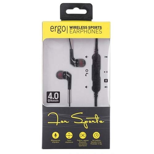 

Гарнитура Bluetooth Ergo BT-800 Black