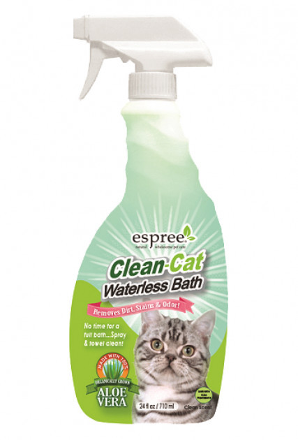 

Спрей для экспресс-чистки котов Clean-Cat Waterless Bath 710 мл Espree BGL-ES-55