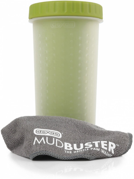 

Лапомойка для собак зеленая MudBuster™ h 22 см  12 см Dexas BGL-DX-09