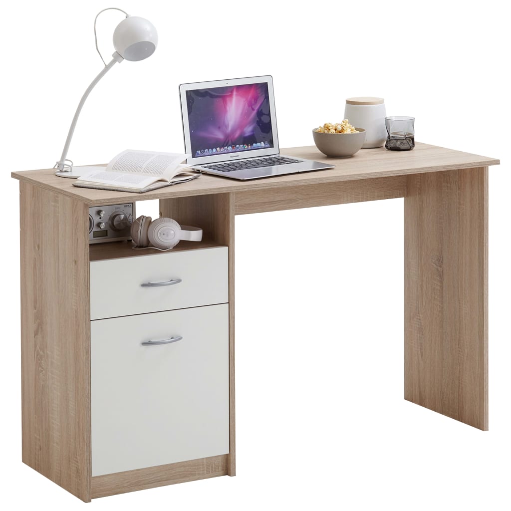 

Письмовий стіл Shumee 123 х 50 х 765 см білий 428739
