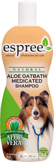 

Шампунь Espree Aloe Oatbath Medicated Shampoo с алое и овсом 591 мл (e00382)