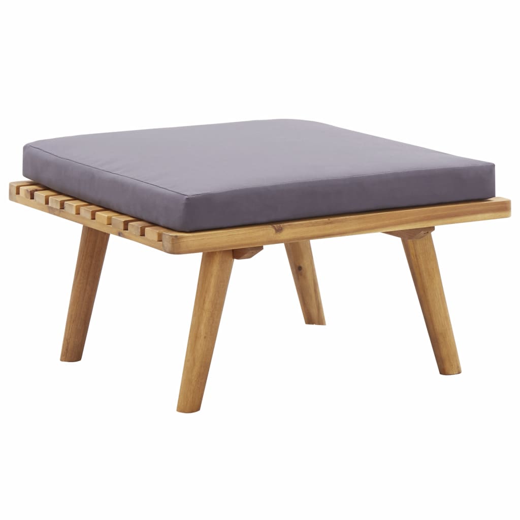 

Садовий стілець Shumee 60x60x29 см з деревини акації коричневий 46674