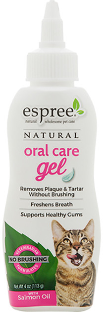 

Гель Espree Oral Care Gel Salmon для ухода за зубами с маслом лосося для котов 118 мл (e03020)