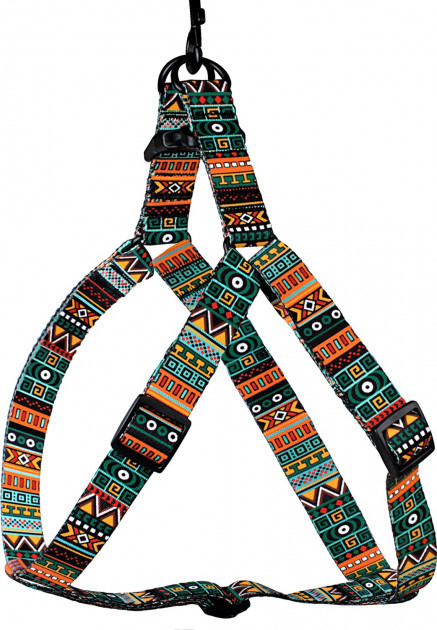 

Шлея для собак BronzeDog Tribal Нейлоновая Этническая L Зеленая (72/1383/Т) (2800000003210)