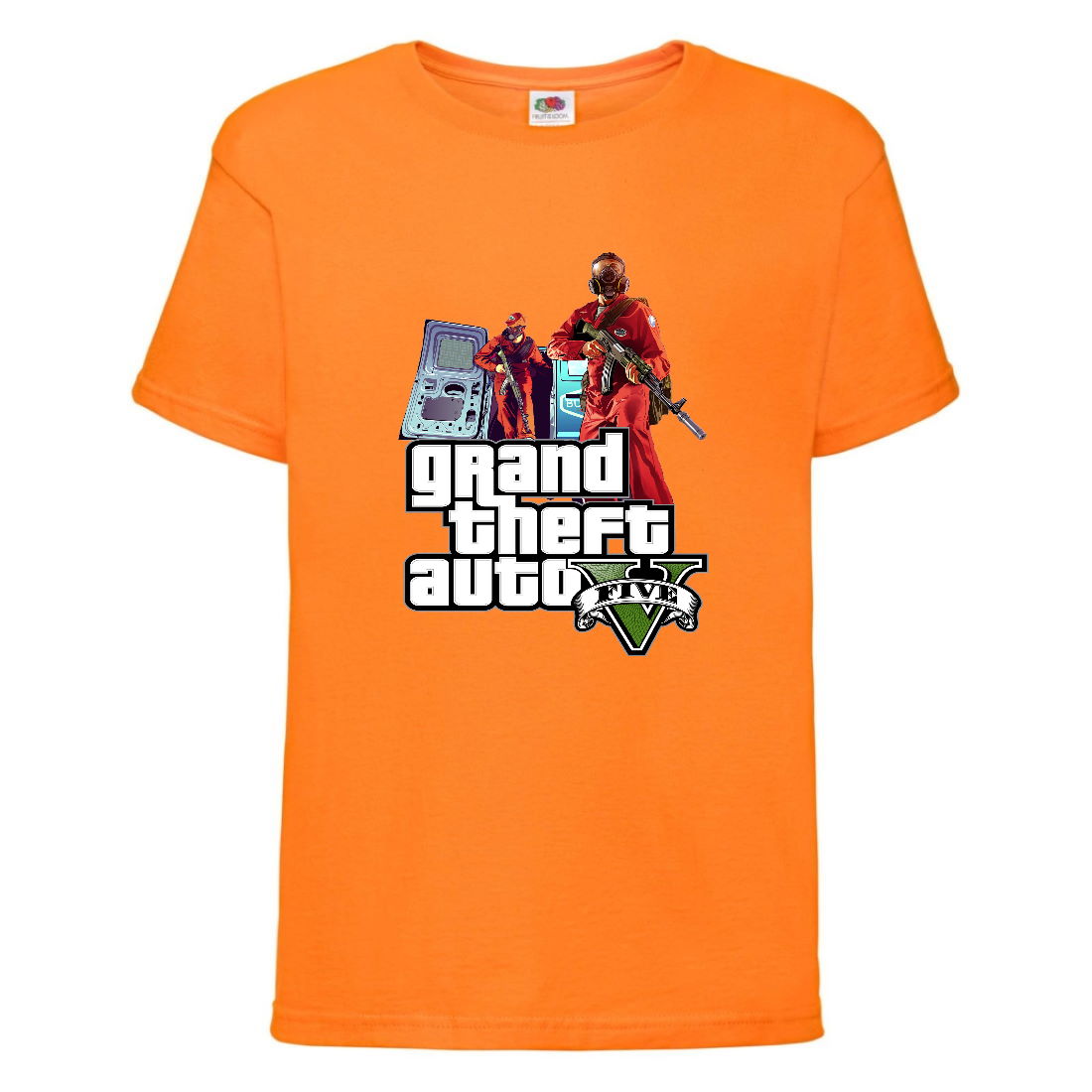 

Футболка детская GTA 005 (Grand Theft Auto) оранжевая (GTA orn 005) 152 см