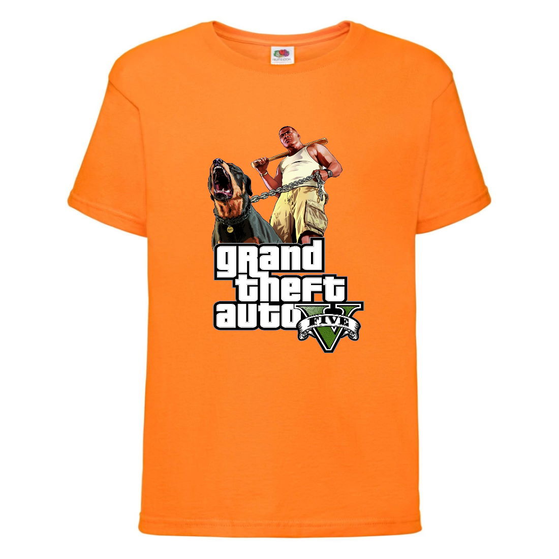 

Футболка детская GTA 006 (Grand Theft Auto) оранжевая (GTA orn 006) 164 см