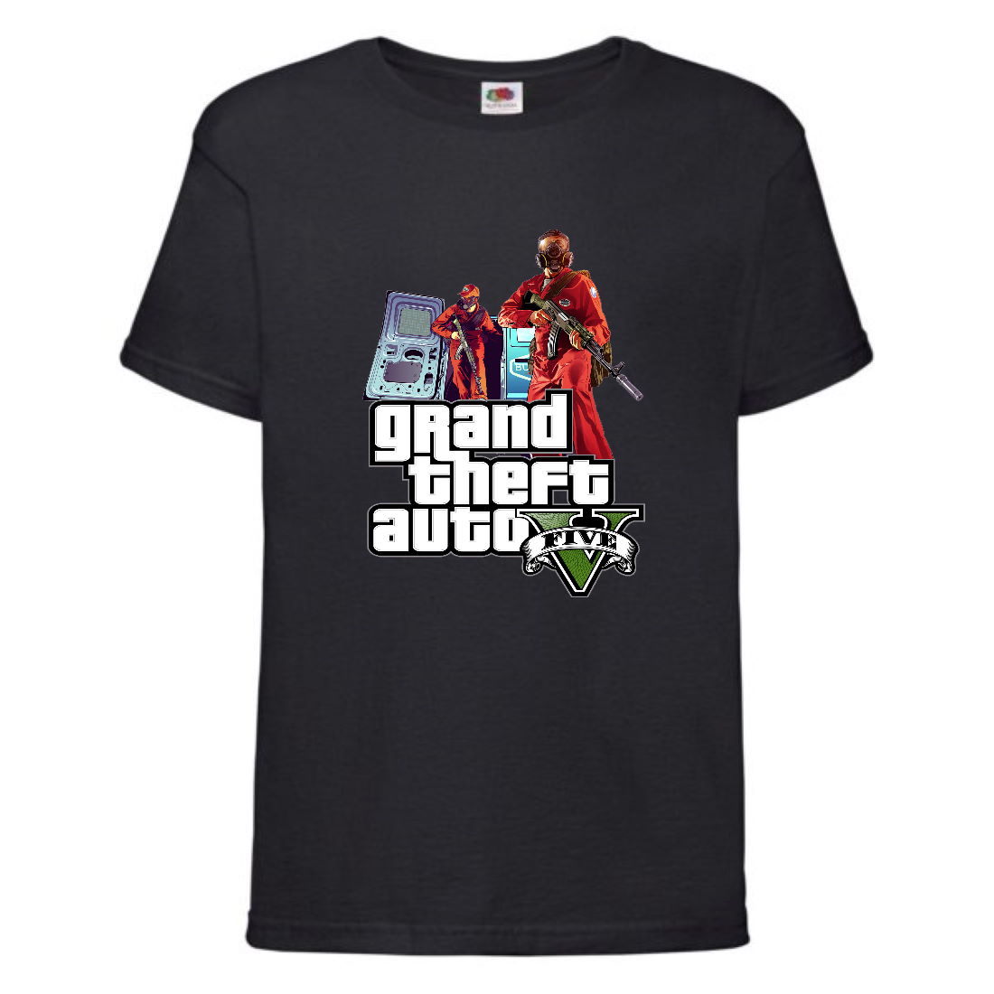 

Футболка детская GTA 005 (Grand Theft Auto) черная (GTA blc 005) 128 см