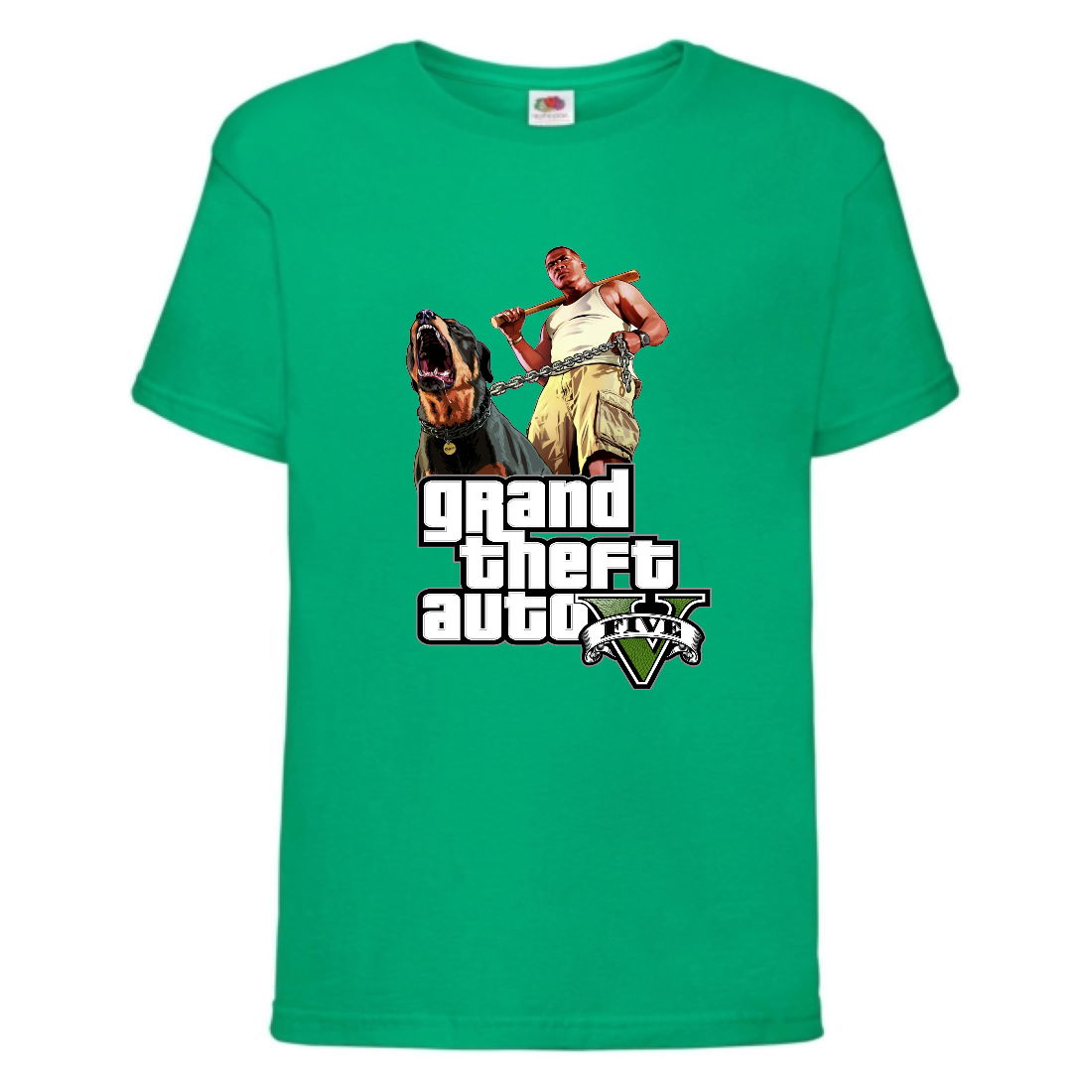 

Футболка детская GTA 006 (Grand Theft Auto) зеленая (GTA grn 006) 128 см