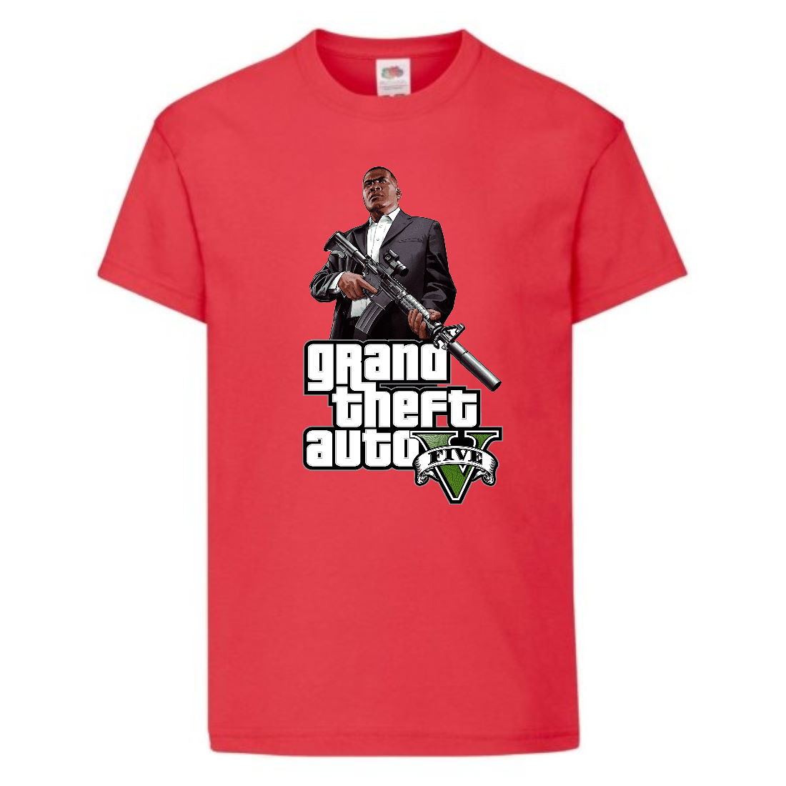 

Футболка детская GTA 001 (Grand Theft Auto) красная (GTA rd 001) 164 см