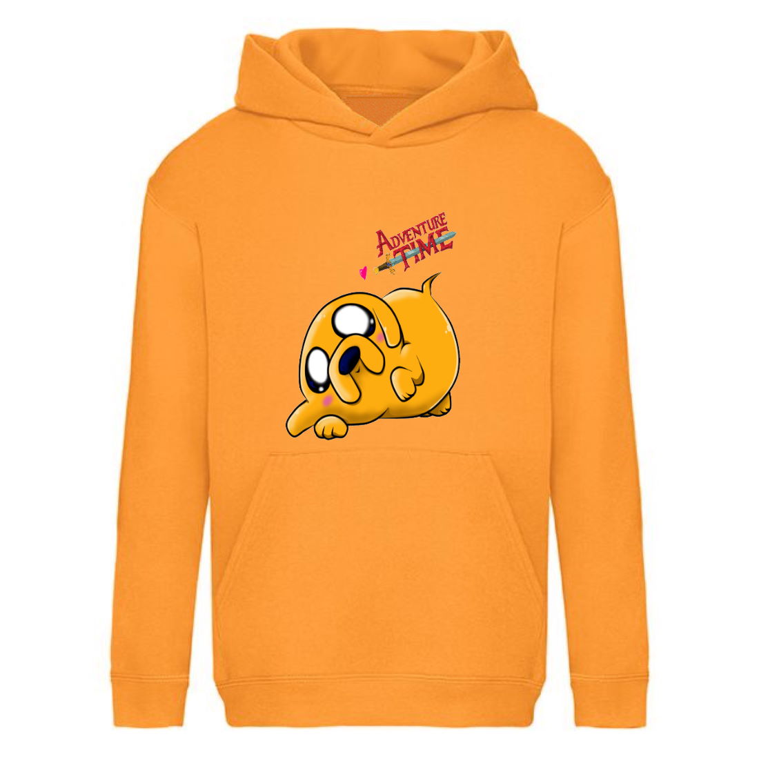 

Худи детская Время Приключений 006 (Adventure Time) оранжевый (ART orn 006) 164 см