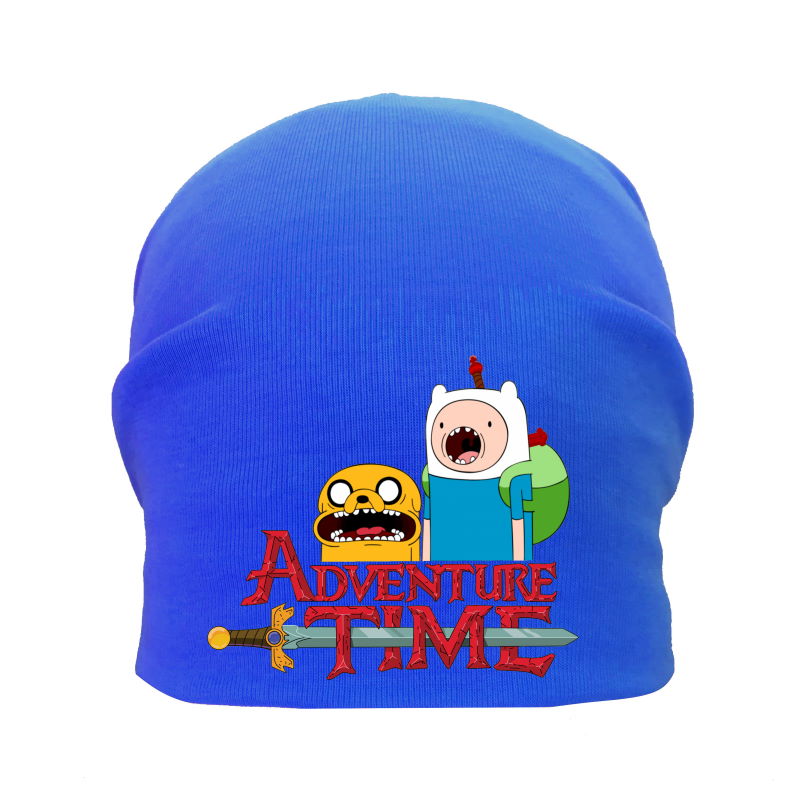 

Шапка детская Время Приключений 003 (Adventure Time) синяя (ATR blu 003) 54-56 см
