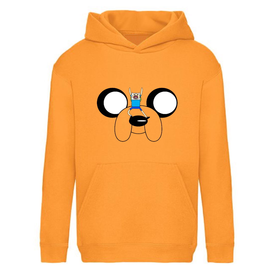 

Худи детская Время Приключений 0029 (Adventure Time) оранжевый (ART orn 0029) 128 см