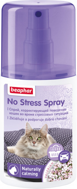

Антистресс спрей Beaphar No Stress Spray cat для котов 125 мл (13227BF)