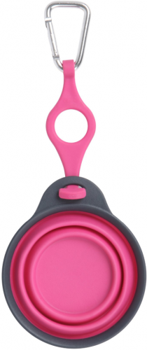 

Дорожная складная миска с креплением на бутылку Dexas Travel Cup w/Bottle Holder & Carabiner Розовый (0084297307196)