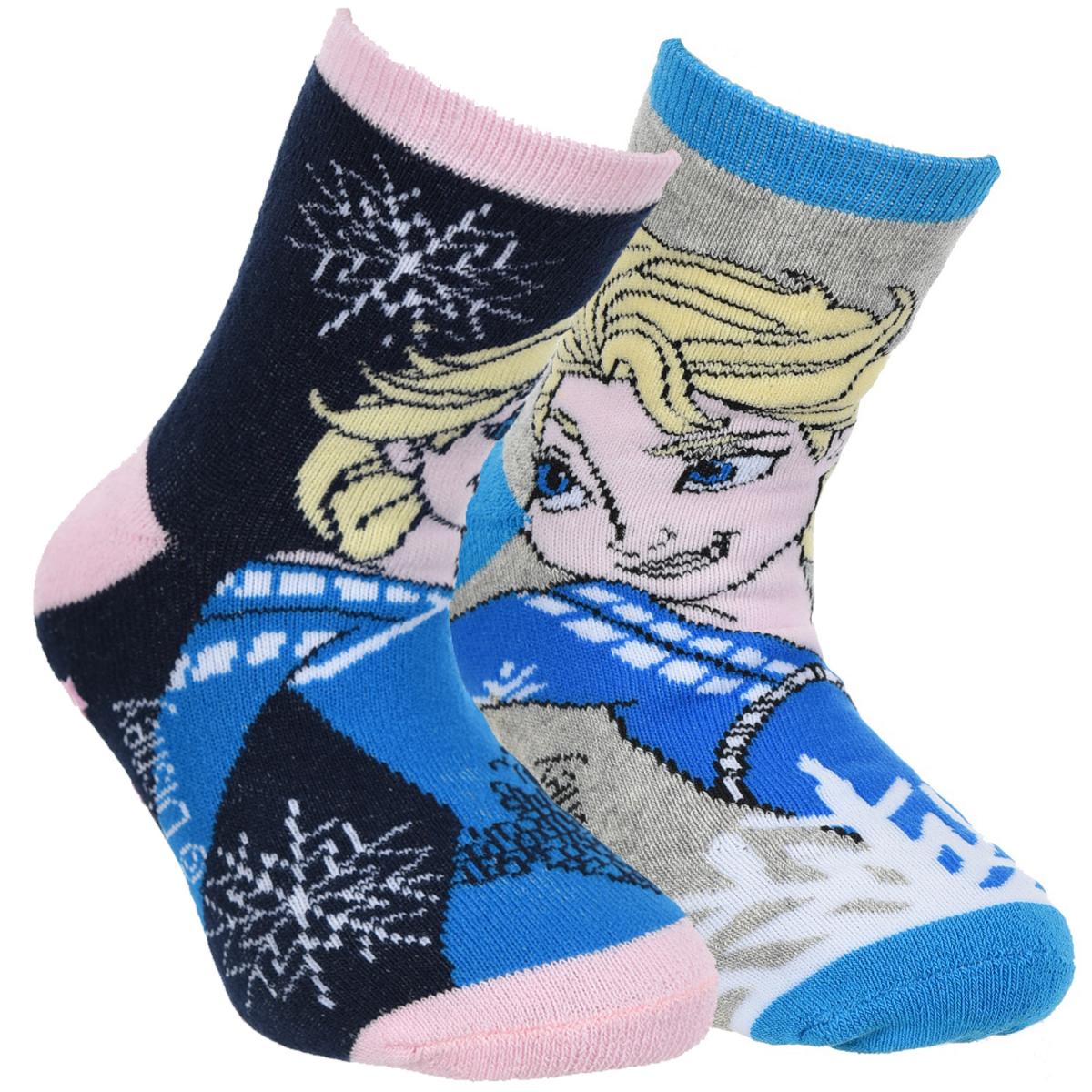 

Носки махровые 2 пары Disney Frozen (Холодное Cердце) 023-026 р Разноцвет HS07421